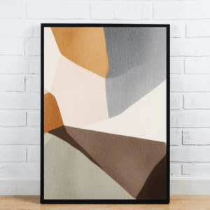 Abstract Geometric Art Print