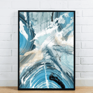 Blue Abstract Motion