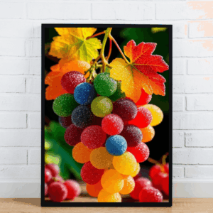 Sugary Rainbow Grapes