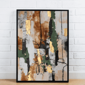 Earthy Toned Abstract Painting