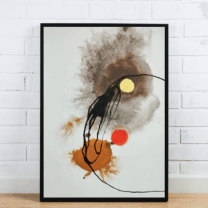 Color Splash Ink Artwork