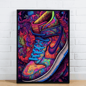 Colorful Shoe Art