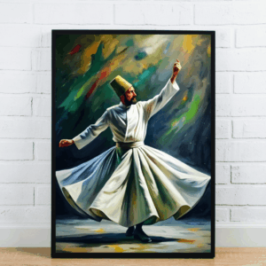 Modern Dervish Dance Painting