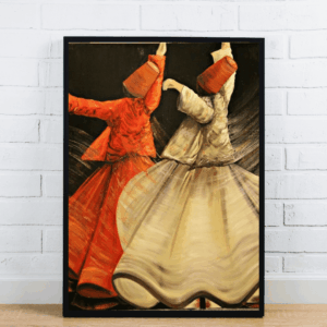 Whirling Dervishes In Sufi Dance
