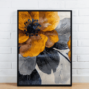 Bold Yellow Flower Wall Art